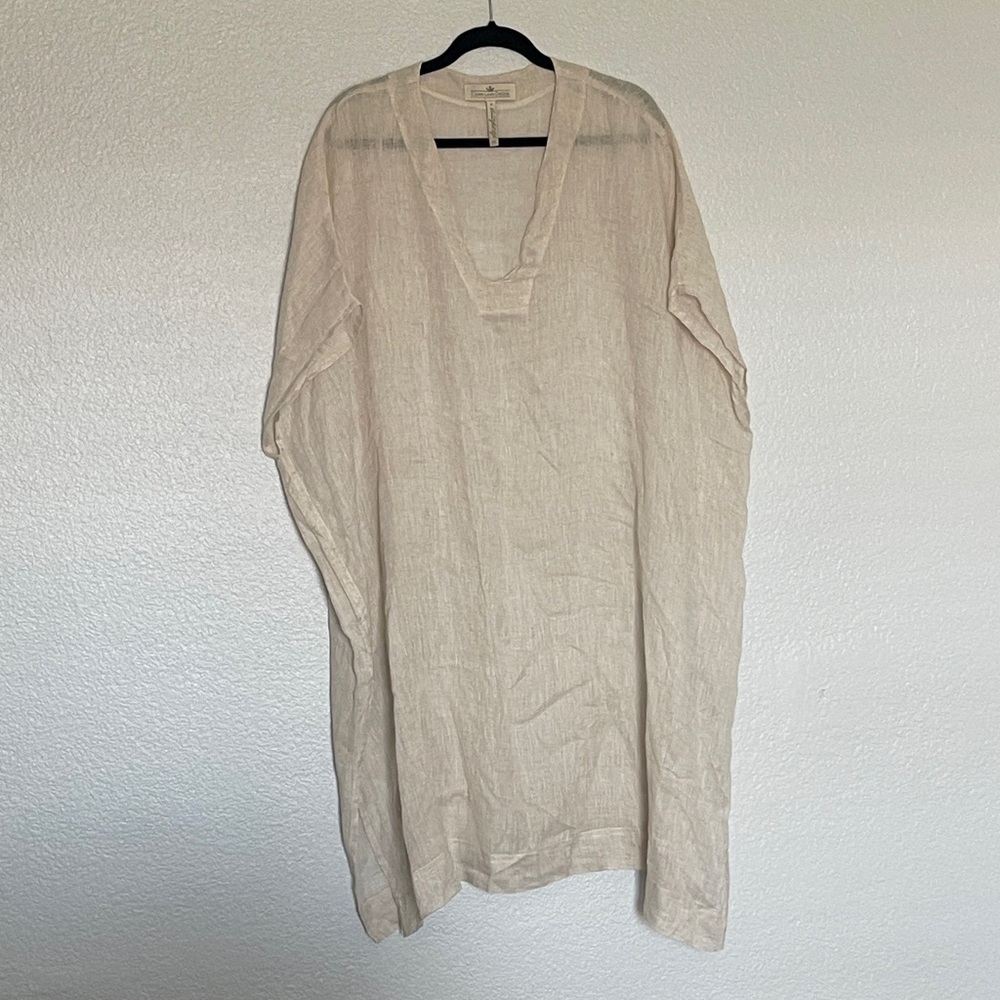 Chic Beige Tunic Top for Women